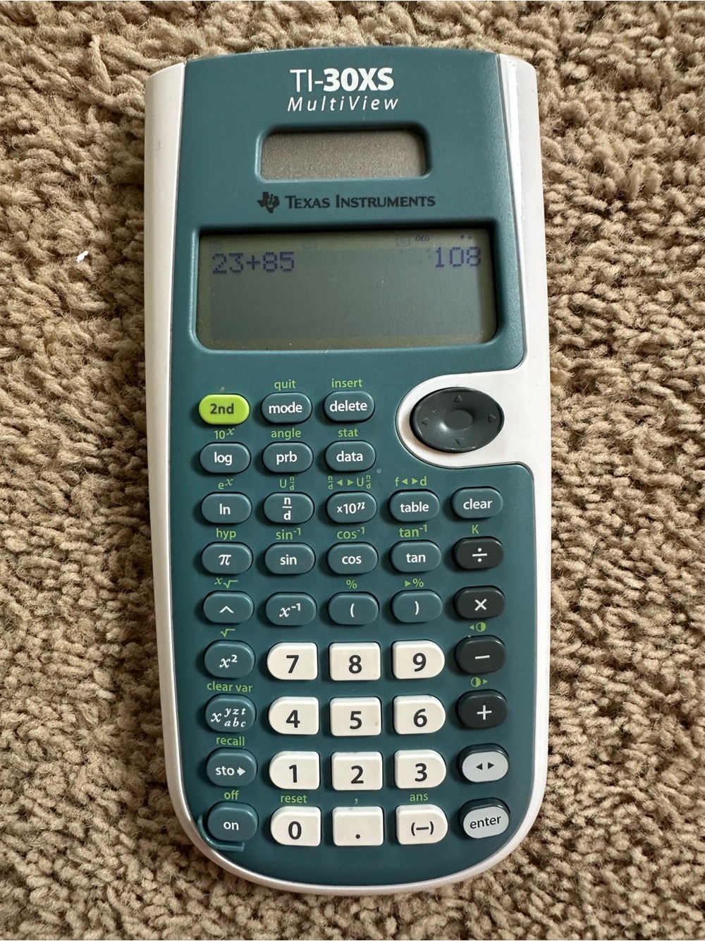 Texas Instruments Calculator. - Picture 5 of 5
